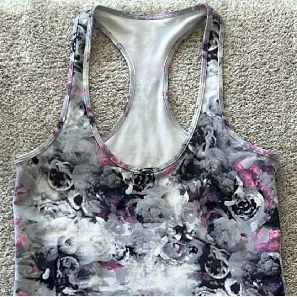 Lululemon Floral Athletic Tank - Picture 2 of 7